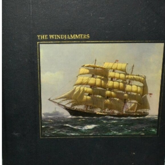 Time Life Books The Windjammers 1978 Color Black And White Photos Reference Sail - Picture 1 of 9